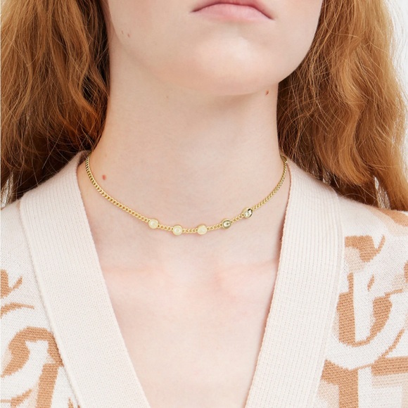 Coach Coach Enamel Necklace nwt!! - Picture 2 of 3